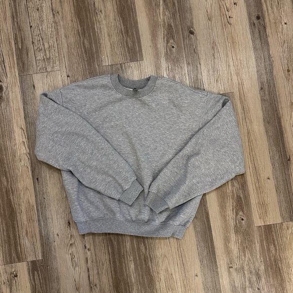 SKIMS COTTON FLEECE CLASSIC CREW NECK SWEATSHIRT - Picture 3 of 3